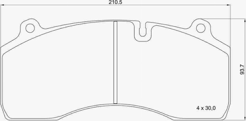 Brembo P C7 004 - Komplet Pločica, disk-kočnica www.molydon.hr