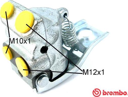 Brembo R 68 015 - Regulator sile kočenja www.molydon.hr