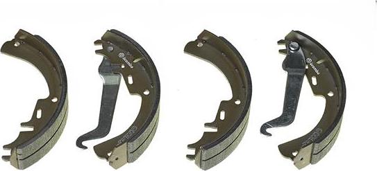 Brembo S 59 504 - Komplet kočnica, bubanj kočnice www.molydon.hr