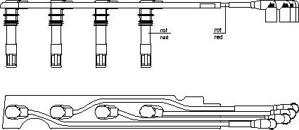 Bremi 968F100 - Set kablova za paljenje www.molydon.hr