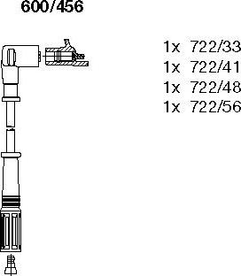 Bremi 600/456 - Set kablova za paljenje www.molydon.hr
