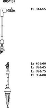 Bremi 600/157 - Set kablova za paljenje www.molydon.hr