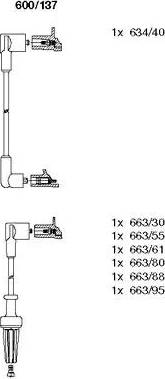 Bremi 600/137 - Set kablova za paljenje www.molydon.hr