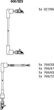 Bremi 600/323 - Set kablova za paljenje www.molydon.hr