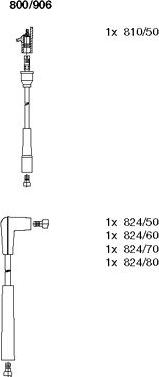 Bremi 800/906 - Set kablova za paljenje www.molydon.hr