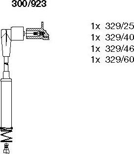 Bremi 300/923 - Set kablova za paljenje www.molydon.hr