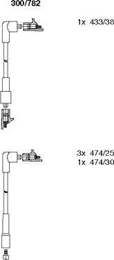 Bremi 300/782 - Set kablova za paljenje www.molydon.hr