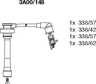 Bremi 3A00/148 - Set kablova za paljenje www.molydon.hr