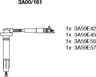 Bremi 3A00/161 - Set kablova za paljenje www.molydon.hr