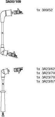 Bremi 3A00/109 - Set kablova za paljenje www.molydon.hr