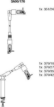 Bremi 3A00/176 - Set kablova za paljenje www.molydon.hr