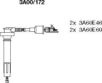 Bremi 3A00/172 - Set kablova za paljenje www.molydon.hr