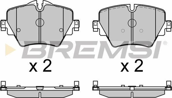 Bremsi BP3643 - Komplet Pločica, disk-kočnica www.molydon.hr