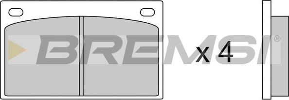 Bremsi BP2035 - Komplet Pločica, disk-kočnica www.molydon.hr