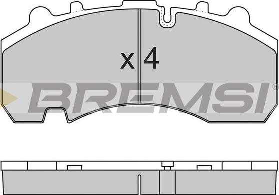 Bremsi BP7314 - Komplet Pločica, disk-kočnica www.molydon.hr