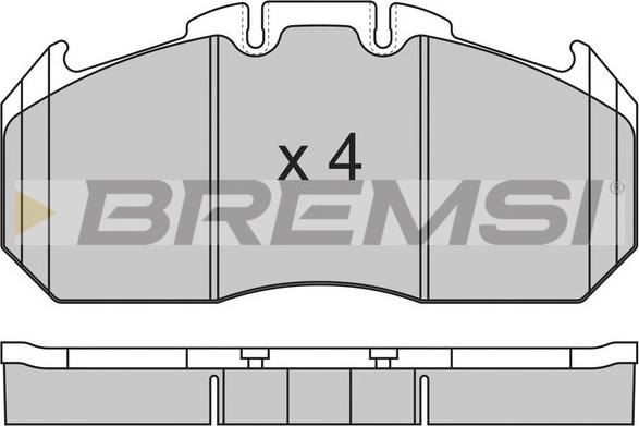 Bremsi BP7310 - Komplet Pločica, disk-kočnica www.molydon.hr