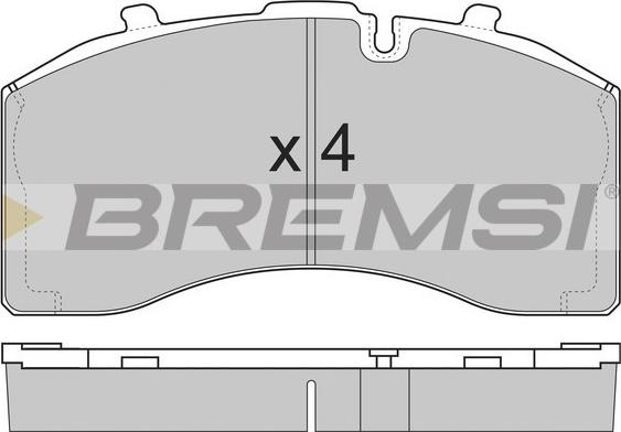 Bremsi BP7330 - Komplet Pločica, disk-kočnica www.molydon.hr