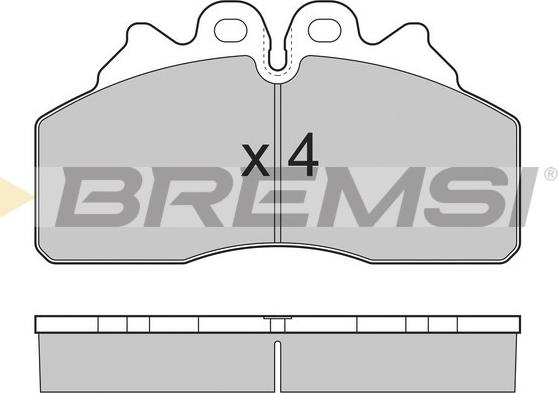 Bremsi BP7325 - Komplet Pločica, disk-kočnica www.molydon.hr