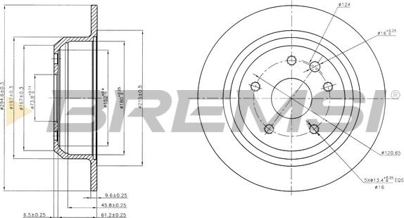 Bremsi CD6441S - Kočioni disk www.molydon.hr