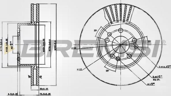 Bremsi CD6629V - Kočioni disk www.molydon.hr