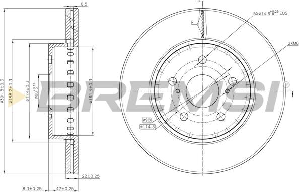 Bremsi CD6793V - Kočioni disk www.molydon.hr