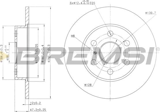 Bremsi CD6786S - Kočioni disk www.molydon.hr