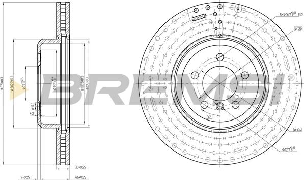 Bremsi CD8479V - Kočioni disk www.molydon.hr