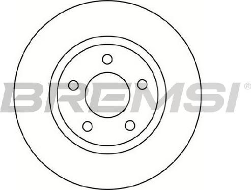 Bremsi CD8099V - Kočioni disk www.molydon.hr