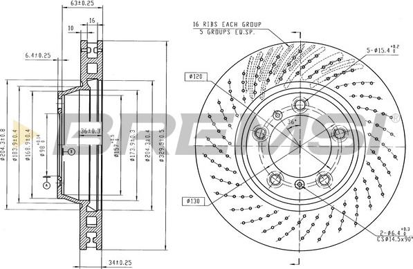 Bremsi CD8118VLS - Kočioni disk www.molydon.hr