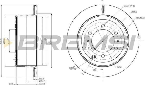 Bremsi CD8212V - Kočioni disk www.molydon.hr