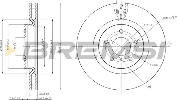 Bremsi CD7948V - Kočioni disk www.molydon.hr