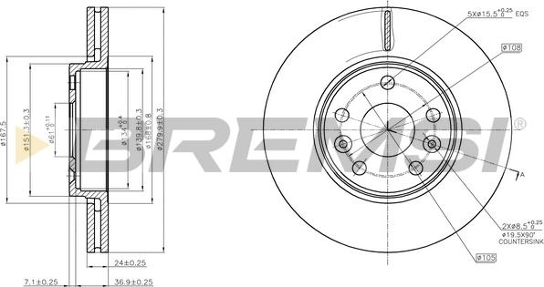 Bremsi CD7979V - Kočioni disk www.molydon.hr