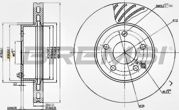 Bremsi CD7690V - Kočioni disk www.molydon.hr