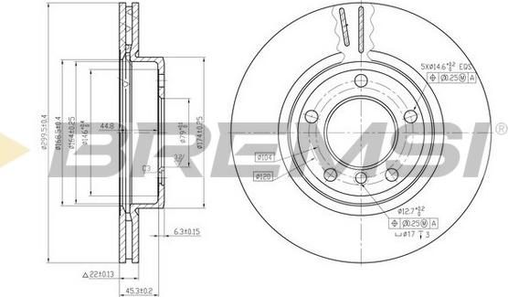 Bremsi CD7066V - Kočioni disk www.molydon.hr