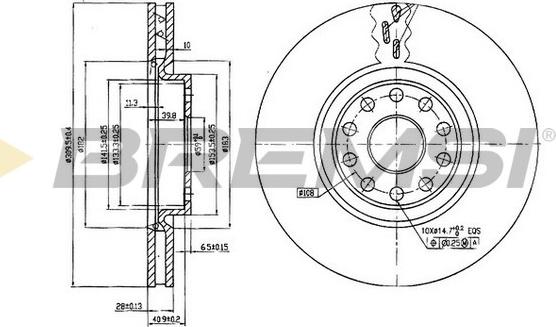 Bremsi CD7062V - Kočioni disk www.molydon.hr