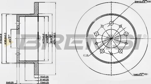 Bremsi CD7144S - Kočioni disk www.molydon.hr