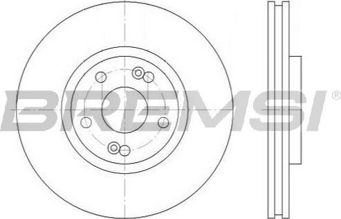 Bremsi CD7143V - Kočioni disk www.molydon.hr