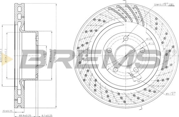 Bremsi CD7248V - Kočioni disk www.molydon.hr