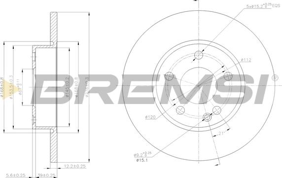 Bremsi CD7219S - Kočioni disk www.molydon.hr