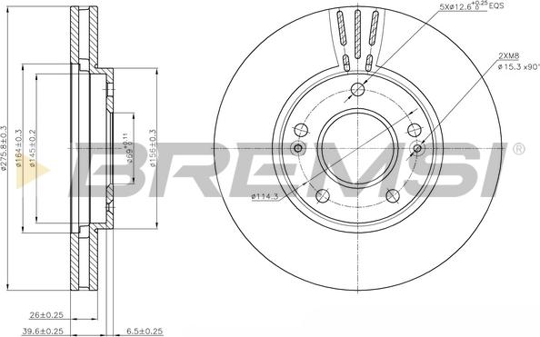 Bremsi CD7786V - Kočioni disk www.molydon.hr