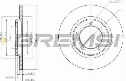 Bremsi DBA419S - Kočioni disk www.molydon.hr