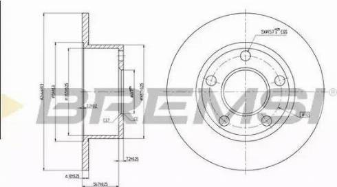 Bremsi DBA321S - Kočioni disk www.molydon.hr