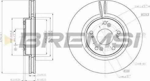 Bremsi DBB775V - Kočioni disk www.molydon.hr