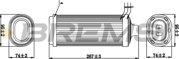 Bremsi FA0591 - Filter za zrak www.molydon.hr