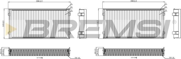 Bremsi FC0948A - Filter kabine www.molydon.hr