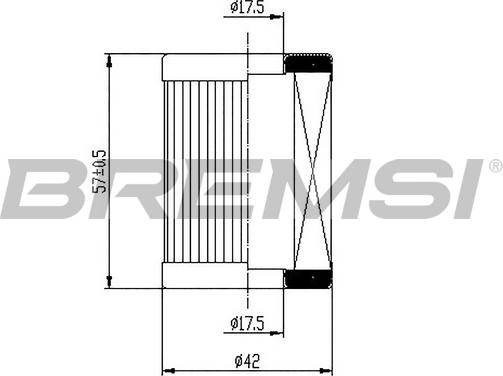 Bremsi FE0147 - Filter za gorivo www.molydon.hr