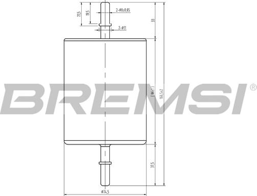 Bremsi FE1885 - Filter za gorivo www.molydon.hr