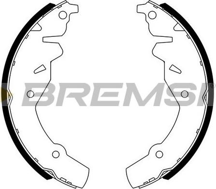 Bremsi GF4520 - Komplet kočnica, bubanj kočnice www.molydon.hr