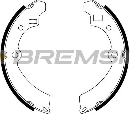 Bremsi GF0907 - Komplet kočnica, bubanj kočnice www.molydon.hr