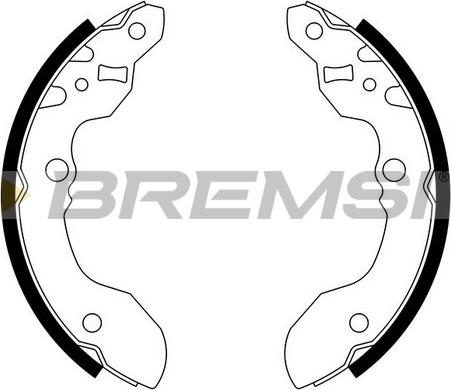 Bremsi GF0912 - Komplet kočnica, bubanj kočnice www.molydon.hr